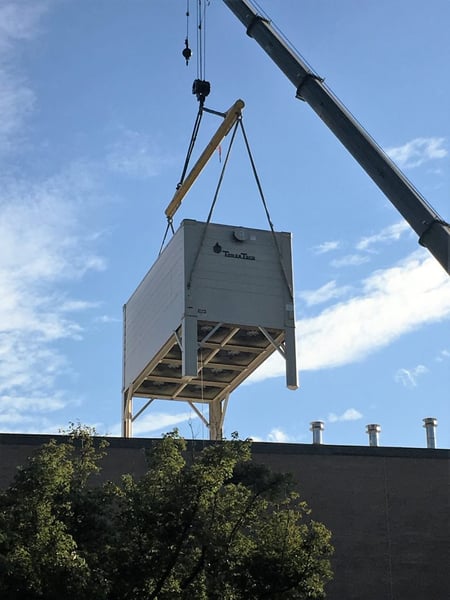 Transportation Installation of Cooling Towers