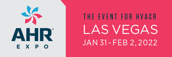 AHR Expo Las Vegas Jan 31 - Feb 2, 2022
